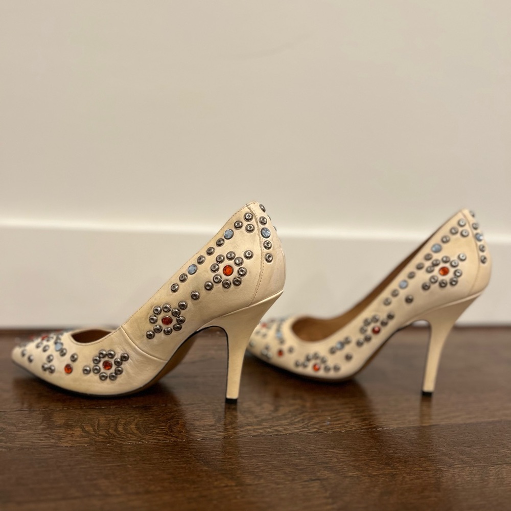 Isabel Marant Leather Clemence Studded pumps | EU Size 39